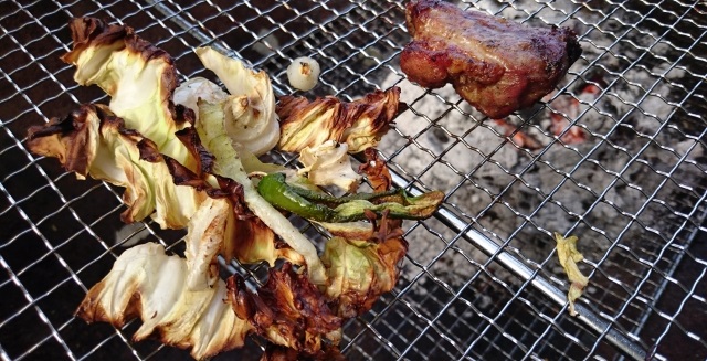 キャンプの食べ残し