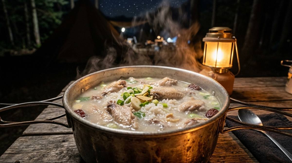 鶏手羽元のサムゲタン風スープ 寒い夜に効く滋養スープ
